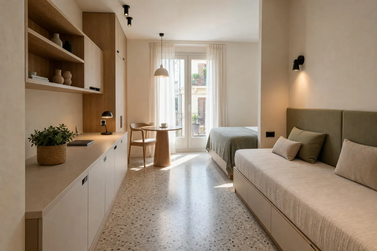 Visualización orientativa de mobiliario a medida para hoteles en Vinaròs